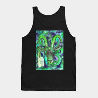 Occulc lsd satanic goat Tank Top